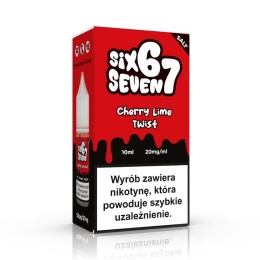 Liquid Six Seven 67 Salt 20mg 10ml Cherry Lime Twist