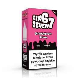 Liquid Six Seven 67 Salt 20mg 10ml Dragonfruit Prime