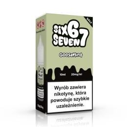 Liquid Six Seven 67 Salt 20mg 10ml Goosemint