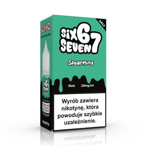 Liquid Six Seven 67 Salt 20mg 10ml Spearmint