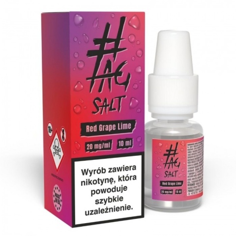 Liquid #TAG SALT Drinks 10ml Red Grape Lime 20mg