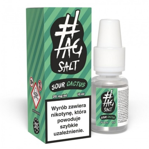 Liquid #TAG SALT Sour 10ml Cactus 20mg