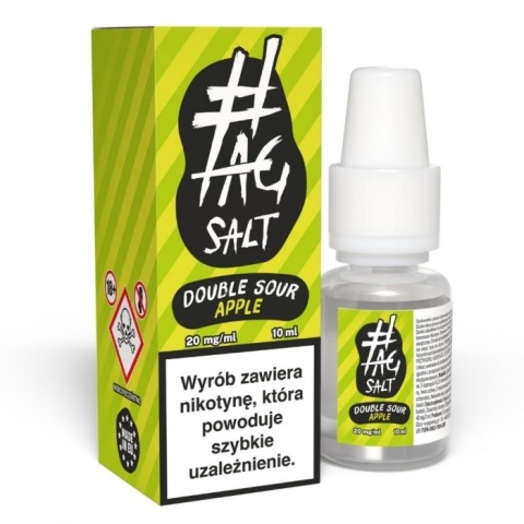 Liquid #TAG SALT Sour 10ml Double Apple 20mg