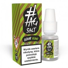Liquid #TAG SALT Sour 10ml Kiwi 20mg