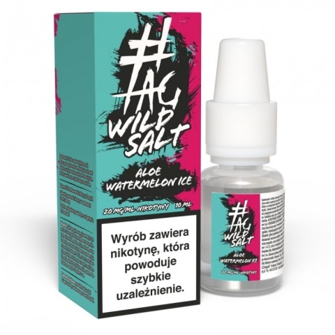 Liquid #TAG Salt Wild 10ml Aloe Watermelon Ice 20mg
