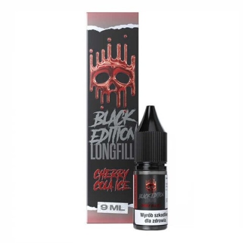 Longfill Dark Line Black - Cherry Cola Ice 9ml