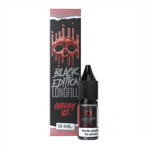 Longfill Dark Line Black - Cherry Ice 9ml