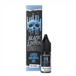 Longfill Dark Line Black - Extra Menthol Ice 9ml