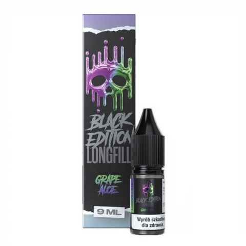 Longfill Dark Line Black - Grape Aloe 9ml