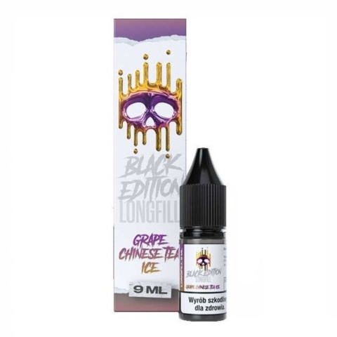 Longfill Dark Line Black - Grape Chinese Tea Ice 9ml