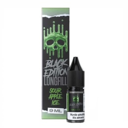 Longfill Dark Line Black - Sour Apple Ice 9ml