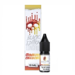Longfill Dark Line Black - Strawberry Cheesecake 9ml