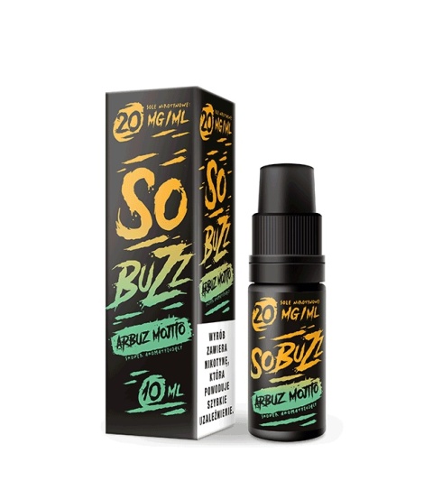 So Buzz Salt - Arbuz Mojito 20mg 10ml
