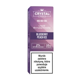 Liquid Crystal Salt 20mg 10ml Blueberry Peach Ice