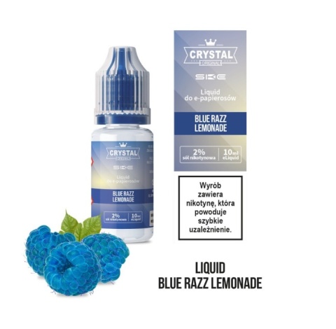 Liquid Crystal Salt 20mg 10ml Blue Razz Lemonade