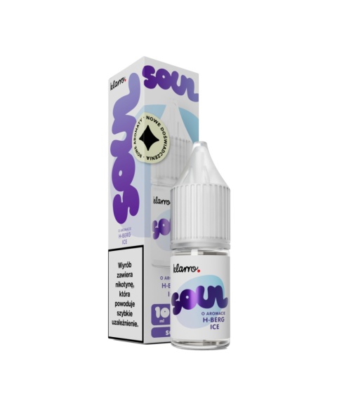 Liquid Klarro Soul Salt 10ml H-berg Ice 20mg