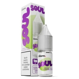 Liquid Klarro Soul Salt 10ml Jagoda Jeżyna Cukierki Ziołowe 20mg