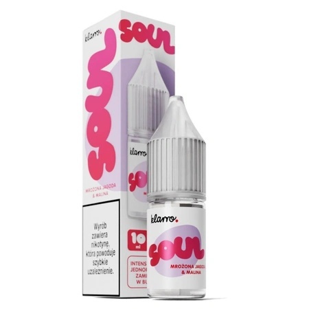 Liquid Klarro Soul Salt 10ml Mrożona Jagoda Malina 20mg