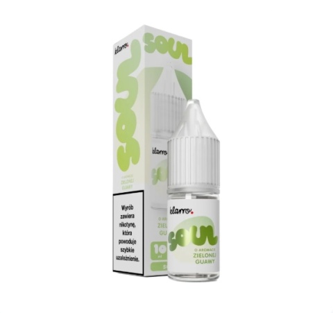 Liquid Klarro Soul Salt 10ml O Aromacie Zielonej Guawy 20mg