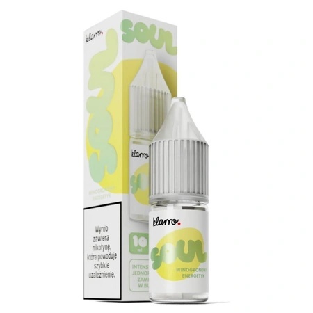 Liquid Klarro Soul Salt 10ml Winogronowy Energetyk 20mg