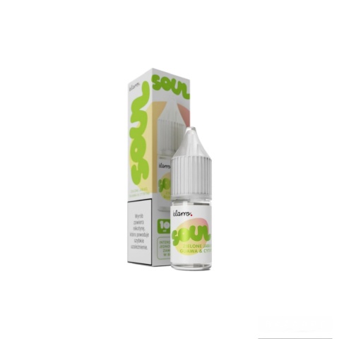 Liquid Klarro Soul Salt 10ml Zielone Jabłko Guawa Cytryna 20mg