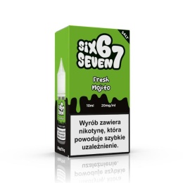 Liquid Six Seven 67 Salt 20mg 10ml Fresh Mojito