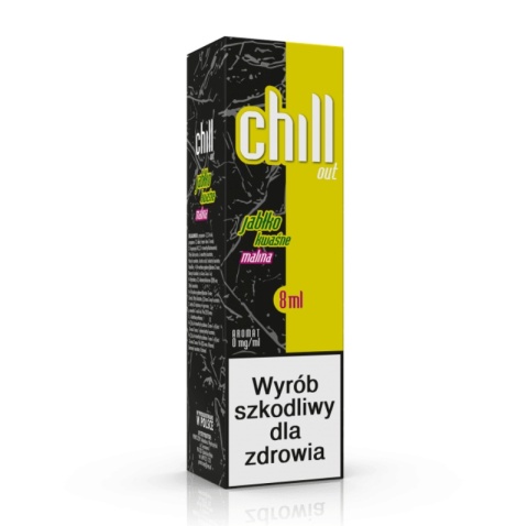 Longfill Aromat Chill Out 8/10ml Kwaśne Jabłko Malina