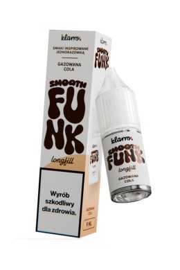 Longfill Aromat Klarro Smooth Funk 9/10ml Gazowana Cola