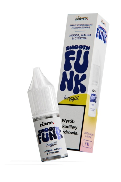 Longfill Aromat Klarro Smooth Funk 9/10ml Jagoda Malina Cytryna