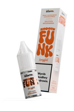 Longfill Aromat Klarro Smooth Funk 9/10ml Soczysta Brzoskwinia