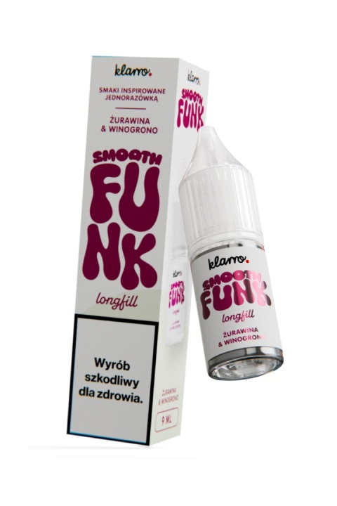 Longfill Aromat Klarro Smooth Funk 9/10ml Żurawina Winogrono