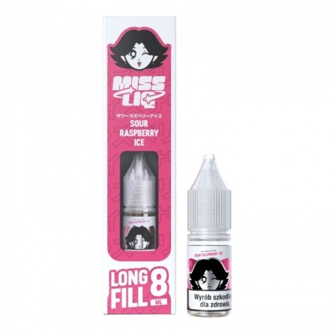 Longfill MissLiq 8ml Sour Raspberry Ice