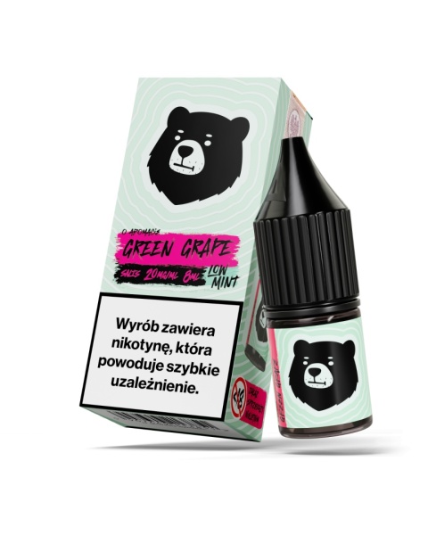 Liquid Go Bears Salt Drops 8ml 20mg Green Grape