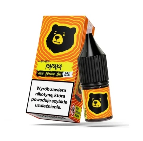 Liquid Go Bears Salt Drops 8ml 20mg Papaya