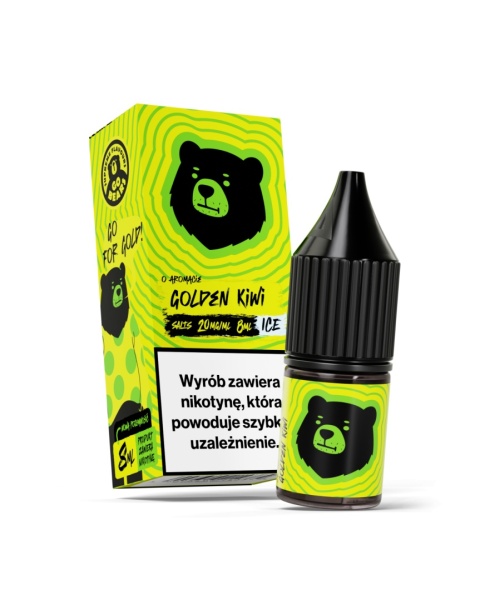 Liquid Go Bears Salt Frux 8ml 20mg Golden kiwi