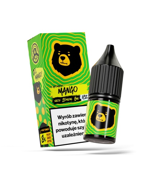 Liquid Go Bears Salt Frux 8ml 20mg Mango