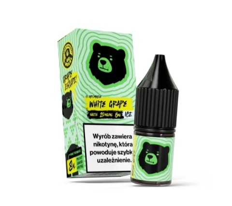 Liquid Go Bears Salt Frux 8ml 20mg White Grape Ice