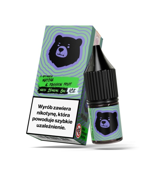 Liquid Go Bears Salt Tea 8ml 20mg Matcha Passion Fruit