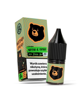 Liquid Go Bears Salt Tea 8ml 20mg Matcha Papaya