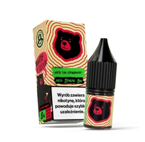 Liquid Go Bears Salt Tea 8ml 20mg White Tea Strawberry