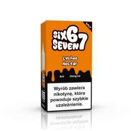 Liquid Six Seven 67 Salt 20mg 10ml Lychee Nectar