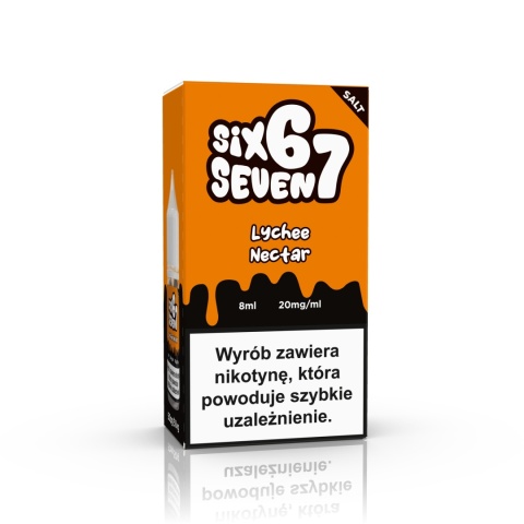 Liquid Six Seven 67 Salt 20mg 10ml Lychee Nectar