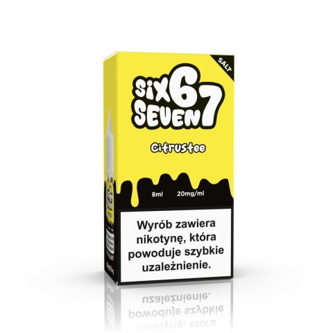 Liquid Six Seven 67 Salt 20mg 10ml Citrustee