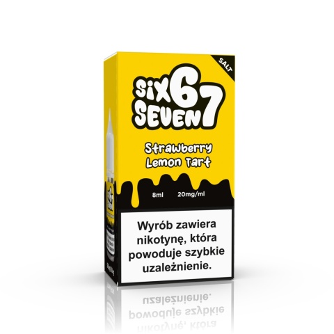 Liquid Six Seven 67 Salt 20mg 10ml Strawberry Lemon Tart